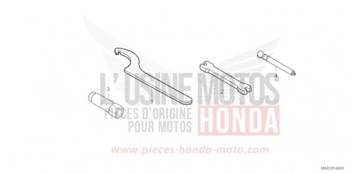 OUTILS CRF450RP de 2023